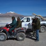 guardaparques en terreno